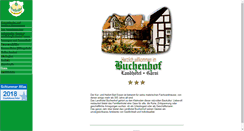 Desktop Screenshot of landhotel-buchenhof.de