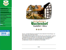 Tablet Screenshot of landhotel-buchenhof.de